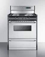 Summit 30" Wide Electric Coil Range