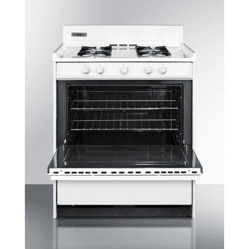 Summit 30" Wide Gas Range 