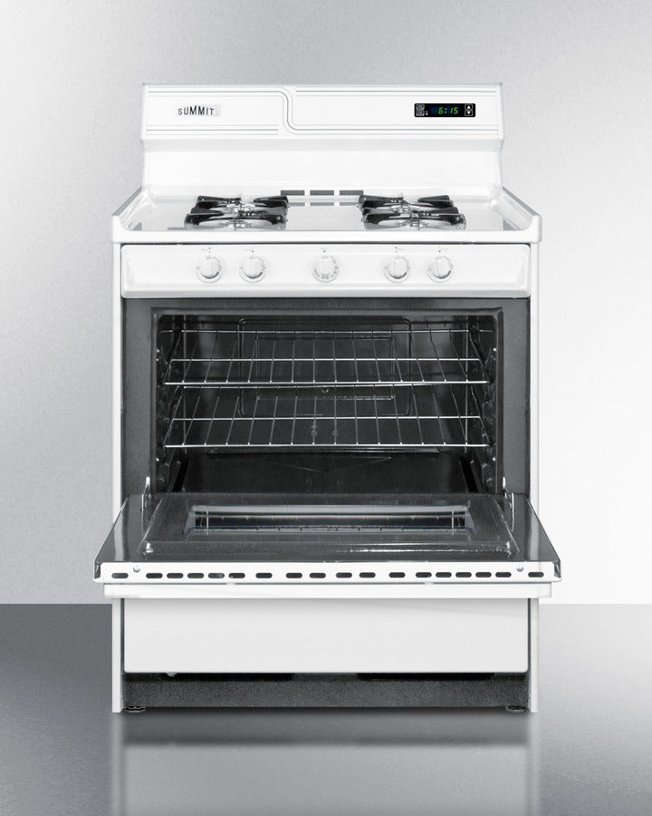 Summit 30" Wide Gas Range