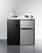 Summit 36" Wide All-In-One Kitchenette Front