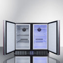 Summit 36" Wide Built-In Refrigerator-Freezer with Integrated Door Frame ADA Compliant