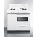 Summit 36" Wide Gas Range
