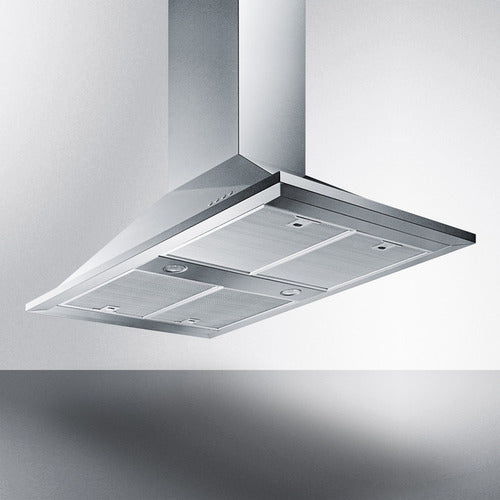 Summit 36" Wide Island Hood in Stainless Steel 