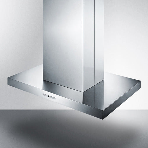 Summit 36" Wide Island Hood in Stainless Steel