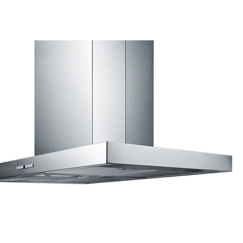Summit 36" Wide Island Hood in Stainless Steel