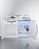 Summit 48" Wide All-In-One Wellness Room Kitchenette with MOMCUBE™ Refrigerator