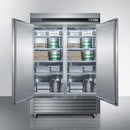Summit 49 Cu.Ft. Frost-Free Reach-In Two-Door All-Freezer