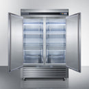 Summit 49 Cu.Ft. Frost-Free Reach-In Two-Door All-Freezer