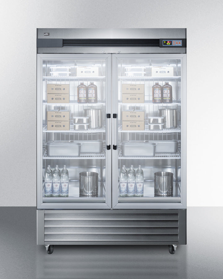 Summit 49 Cu.Ft. Reach-In Two-Door Refrigerator