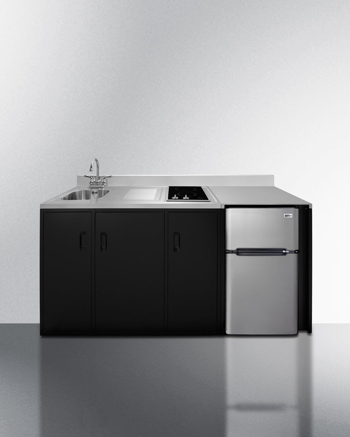 Summit 72" Wide All-In-One Kitchenette ADA Counter Height