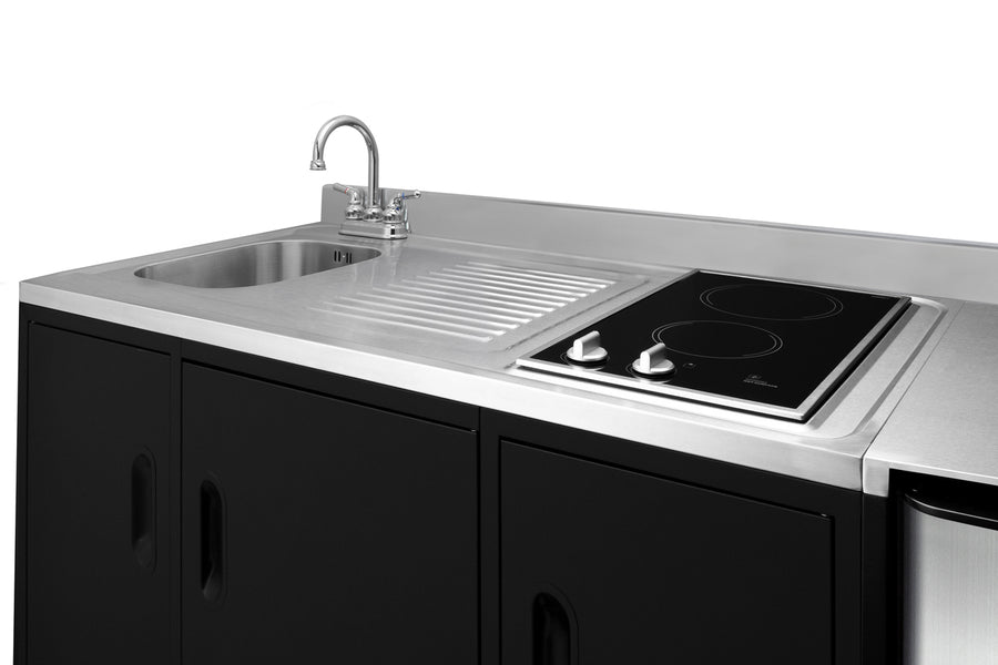Summit 72" Wide All-In-One Kitchenette ADA Counter Height