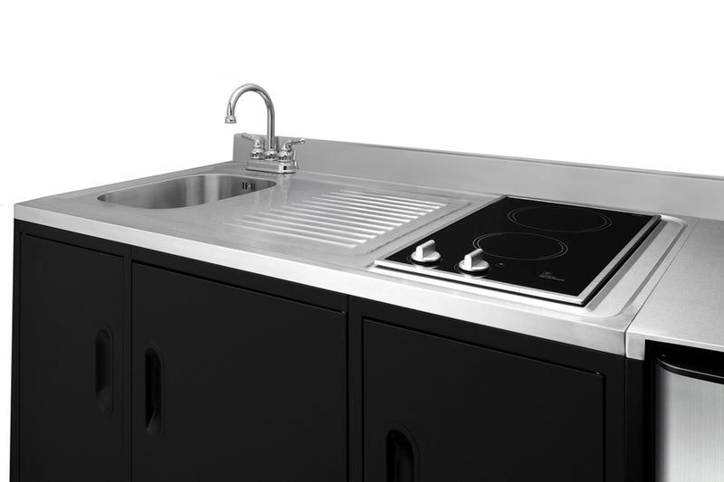Summit 72" Wide All-In-One Kitchenette ADA Counter Height
