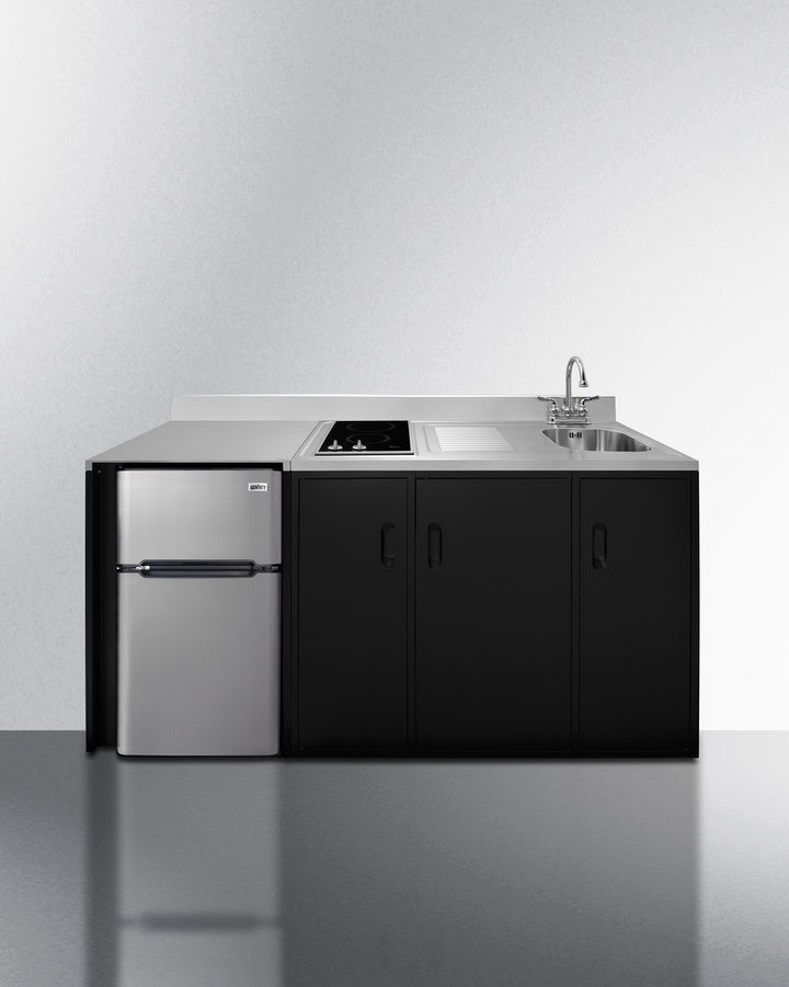 Summit 72" Wide All-In-One Kitchenette ADA Counter Height