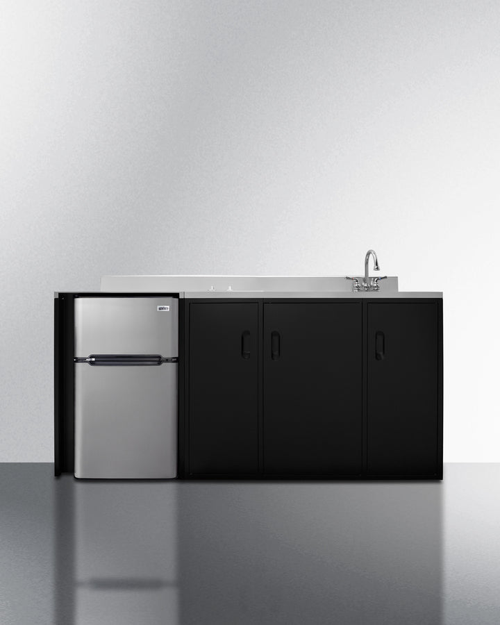 Summit 72" Wide All-In-One Kitchenette ADA Counter Height
