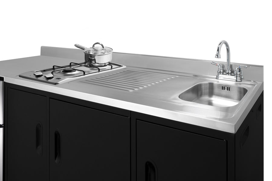 Summit 72" Wide All-In-One Kitchenette ADA Counter Height