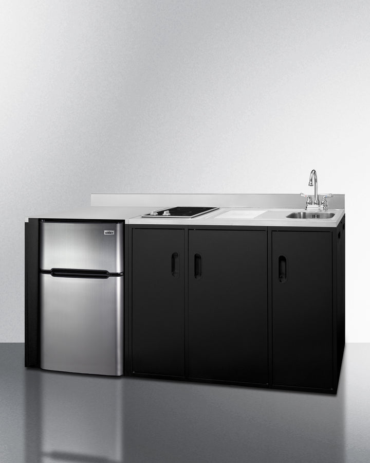 Summit 72" Wide All-In-One Kitchenette ADA Counter Height