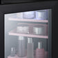 Summit BeautiFridge Cosmetics Cooler with Pink Shelving and Glass Door