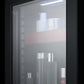 Summit BeautiFridge Cosmetics Cooler with Ruby Shelving and Glass Door