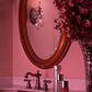 Summit BeautiFridge Cosmetics Cooler with Ruby Shelving and Glass Door