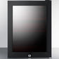 Summit BeautiFridge Cosmetics Cooler with Ruby Shelving and Tinted Glass Door