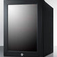 Summit BeautiFridge Cosmetics Cooler with Ruby Shelving and Tinted Glass Door