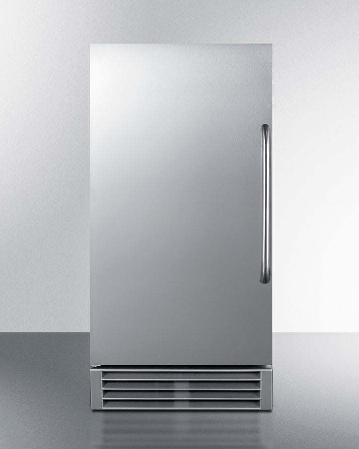 Summit Built-In Outdoor 50 lb. Clear Icemaker ADA Compliant