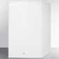 Summit Compact Built-In All-Refrigerator in White