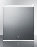 Summit Compact Built-In All-Refrigerator with Digital Thermostat and Stainless Steel Door Front