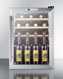 Summit Compact Built-In Wine Cellar 