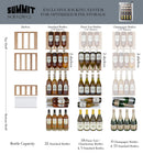 Summit Compact Built-In Wine Cellar