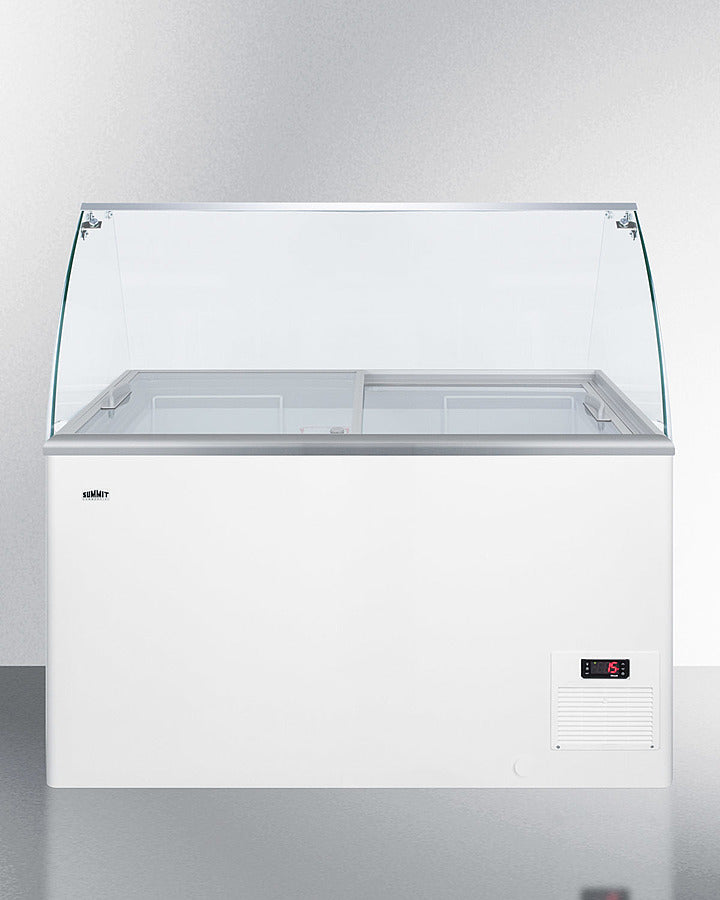 Summit Glass Sneeze Guard Kit for User Installation on NOVA35 Freezer