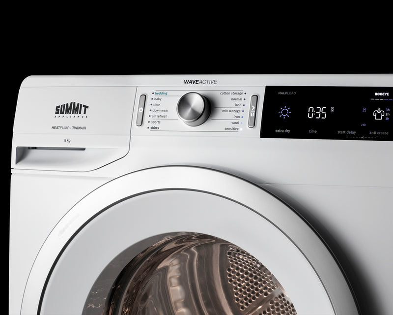 Summit 24" Wide 208-240V Heat Pump Dryer