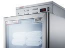 Summit PureTherm 24" Wide Full-Sized Glass Door Blanket Warmer