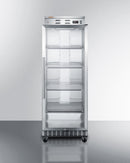 Summit PureTherm 24" Wide Single Chamber Blanket Warmer with Glass Door