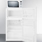 Summit Refrigerator-Freezer-Microwave Combination Unit With Cycle Defrost