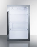 Summit Shallow Depth Indoor/Outdoor Beverage Cooler, ADA Compliant