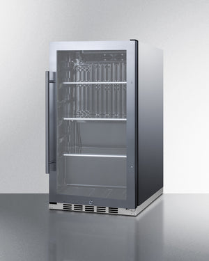 Summit Shallow Depth Indoor/Outdoor Beverage Cooler