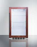 Summit Shallow Depth Indoor/Outdoor Beverage Cooler