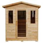 SunRay Grandby 3-Person Outdoor Infrared Sauna HL300D - PrimeFair