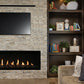 Superior Fireplaces 84" Linear Direct Vent Gas Fireplace with Interior Lights, Electronic Ignition - DRL6084TEN