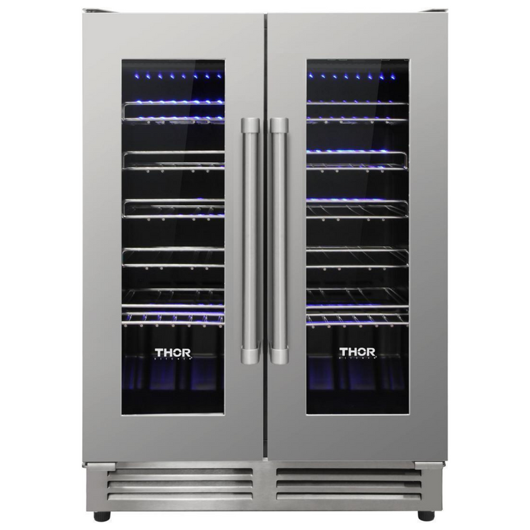 Thor Kitchen 24 in. 42 Bottle Dual Zone Wine Cooler