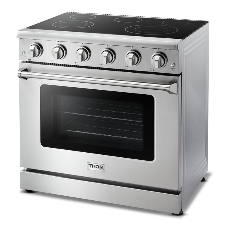 Thor Kitchen 36 in. Professional Electric Range in Stainless Steel 