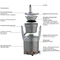 Santos 28 Commercial Centrifugal Fruit and Vegetable Juice Extractor -MJ800