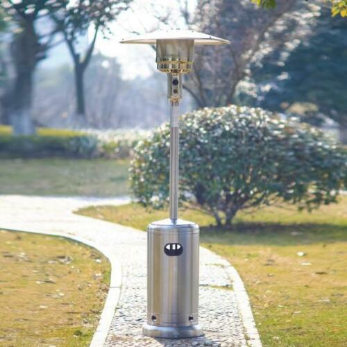 Portable Outdoor Patio Heater Propane Gas Fire Pit Space Heater 48000BTU - Morealis