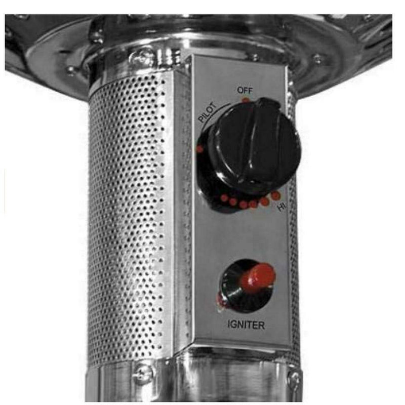 Portable Outdoor Patio Heater Propane Gas Fire Pit Space Heater 48000BTU - Morealis