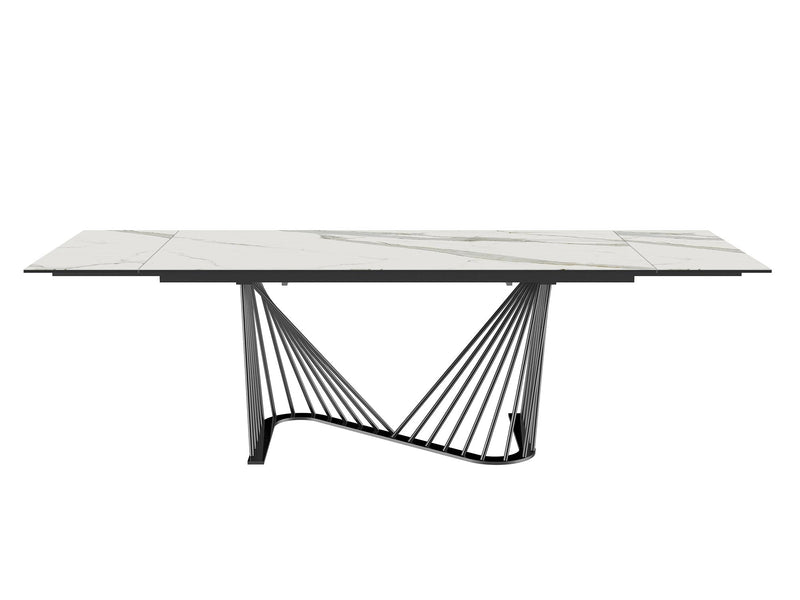 Whiteline Mods -  Roma Extendable Dining Table DT1633E - PrimeFair